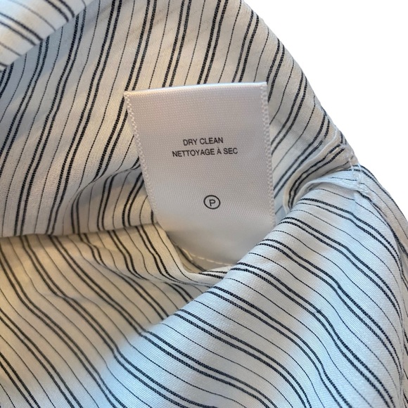 ALC Striped Lightweight Relaxed Fit Tunic Split Hem - Picture 6 of 9